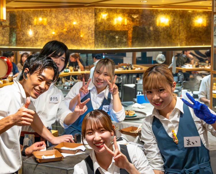 H&Nスタッフの集合写真